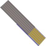 Cable Assembly 0.051m 38AWG 0.5mm 5 to 5 POS FFC Jumper to FFC Jumper M-M Premo-Flex FFC Jumper Bag