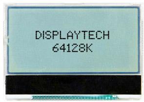 Displaytech-64128KFCBW-3 null Graphic Module FSTN Transflective 128x64Pixels 28-Pin