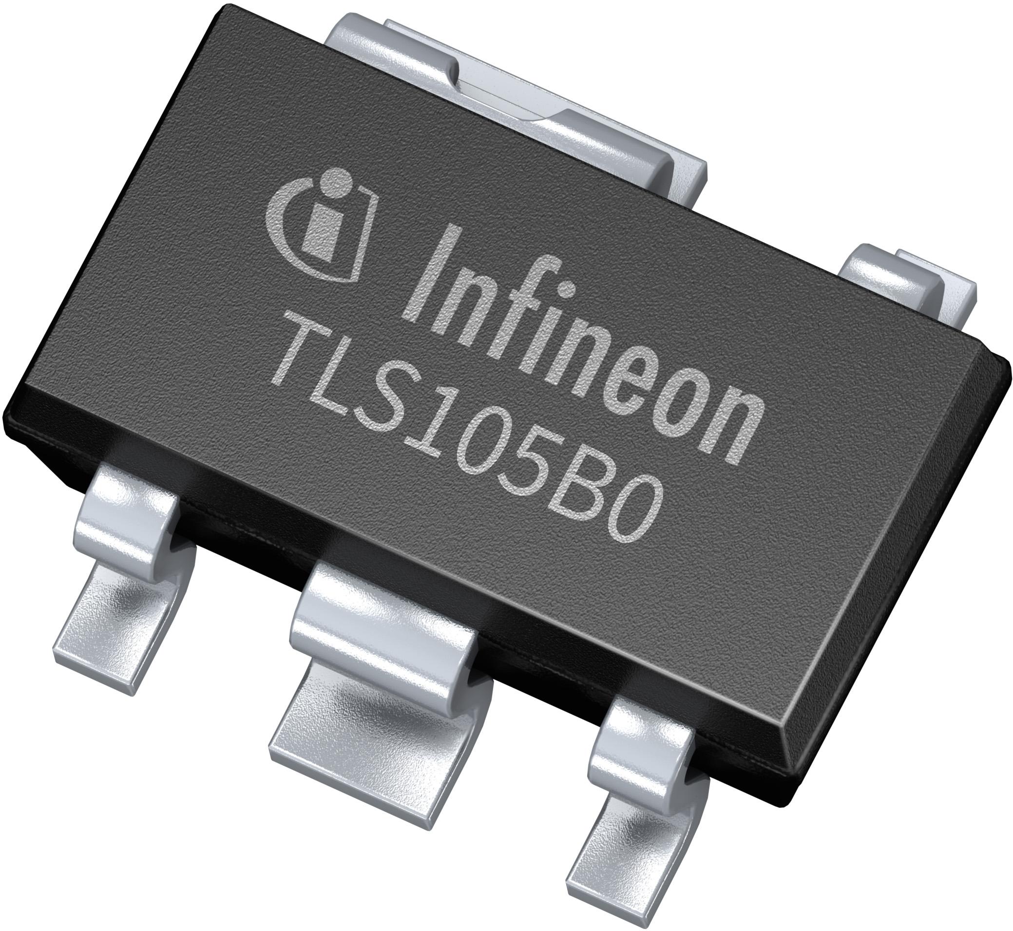 Infineon Technologies AG-TLS105B0MBHTSA1 Linear Regulators LDO Regulator Pos 2V 0.05A Automotive AEC-Q100 5-Pin SCT-595 T/R