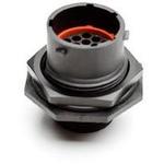 Conn Circular PIN 19 POS Crimp ST Jam Nut 19 Terminal 1 Port