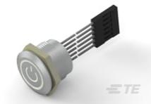 TE Connectivity-AVC19LAIOFE1DT5A04 Interruttore a pressione Anti-Vandal Illuminated Capacitive Switch
