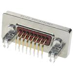 Conn D-Sub M 50 POS 2.74mm Solder RA Thru-Hole 50 Terminal 1 Port