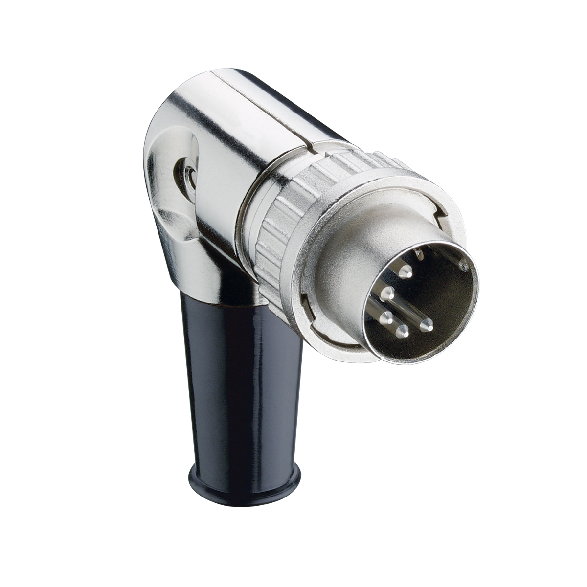 Lumberg-0134 05 Steckverbinder, rund Conn DIN 41524 PIN 5 POS Solder RA Cable Mount 5 Terminal 1 Port Bag