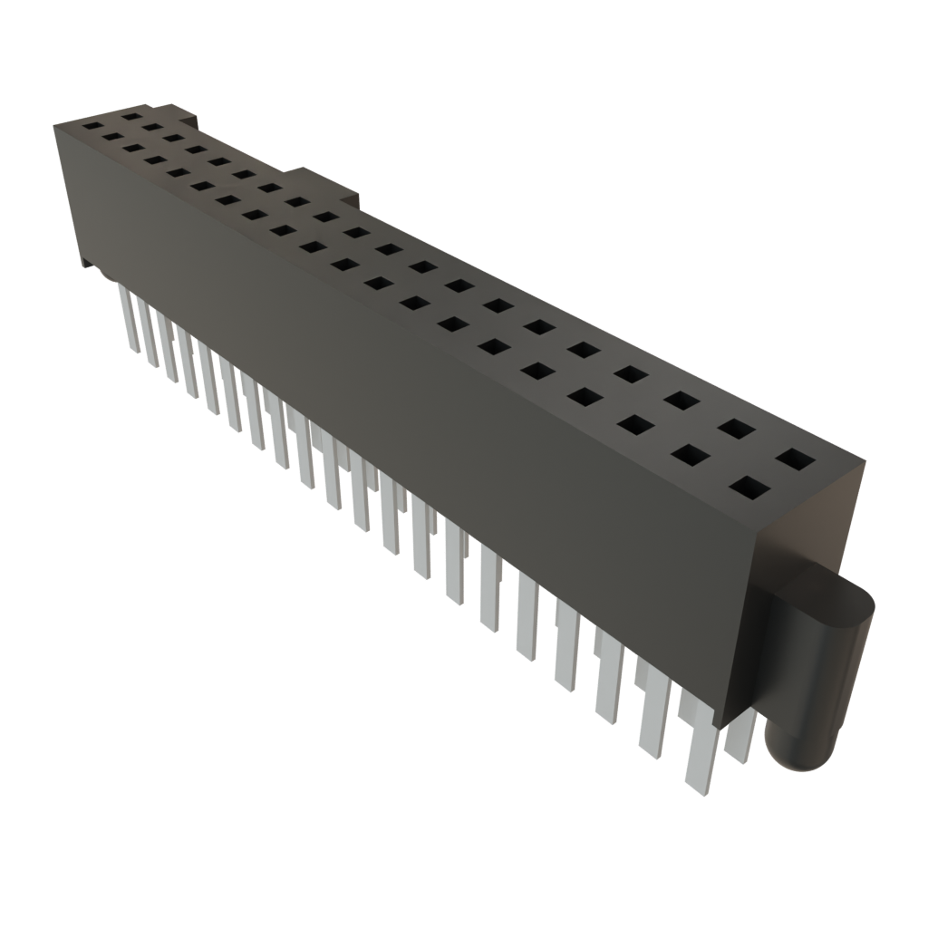 Samtec-SFML-120-01-L-D-A Cabezales del conector y receptáculos PCB Conn Socket Strip SKT 40 POS 1.27mm Solder ST Thru-Hole TIGER EYE™ Tube