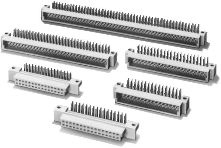 Omron-XC5K-1631-2A Blackplane del conector Conn DIN 41612 M 16 POS 2.54mm Solder ST Thru-Hole