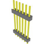 Conn Board Stacker HDR 6 POS 2.54mm Solder ST Top Entry Thru-Hole Bulk