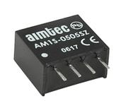 Aimtec-AM1S-0515SZ Convertidor de CC a CC y módulo del regulador de conmutación Module DC-DC 5VIN 1-OUT 15V 0.067A 1W 4-Pin SIP Bulk