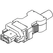 Molex-0551000670 Steckverbinder, Schnittstelle 2.00mm Pitch Serial I/O Connector, Plug Kit, Wire-to-Wire, Solder Type, 8 Circuits