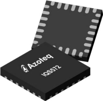 Azoteq Corporation-IQS572BLQNR Controladores de pantalla táctil Capacitive Controller Platform