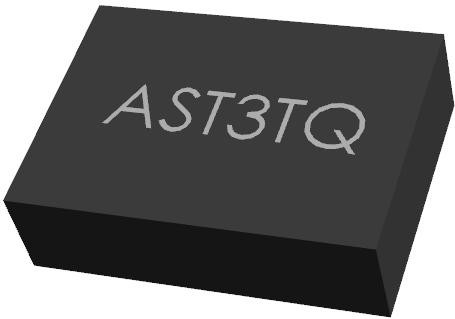 Abracon-AST3TQ-T-16.384MHZ-50-C-T5 Oscilador controlado Oscillator TCXO 16.384MHz ±0.5ppm (Tol) ±0.05ppm (Stability) 15pF LVCMOS 55% 3.3V 4-Pin SMD T/R