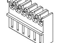 Molex-09-07-1028 Steckverbinderleisten und Leiterplattenbuchsen Conn IDC Connector F 2 POS 3.96mm IDT RA Cable Mount KK Bag