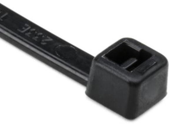 HellermannTyton-T30R0UVM4 Sujetacables Cable Ties, Standard Locking Polyamide 6/6 Black 35mm 135N Bag