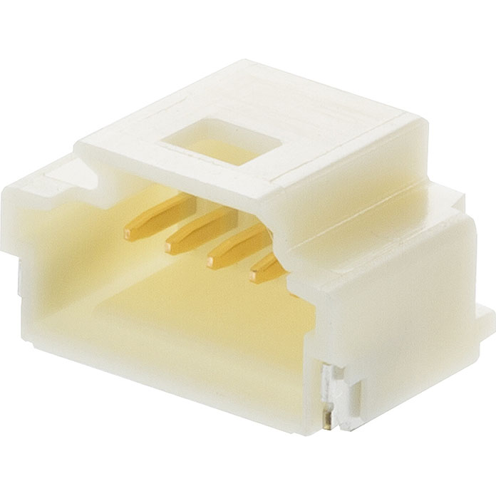 Molex-2035580707 Steckverbinderleisten und Leiterplattenbuchsen Conn Shrouded Header (4 Sides) M 7 POS 1mm Solder RA Side Entry SMD T/R