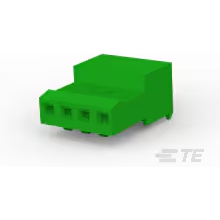 TE Connectivity-3-640443-4 Steckverbinderleisten und Leiterplattenbuchsen Conn IDC Connector F 4 POS 2.54mm IDT RA Cable Mount Box/Carton