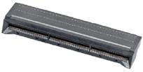 Molex-1720661098 Estremità scheda connettore Conn Card Edge SKT 98 POS 0.8mm Press Fit RA Thru-Hole EdgeLine® Tray