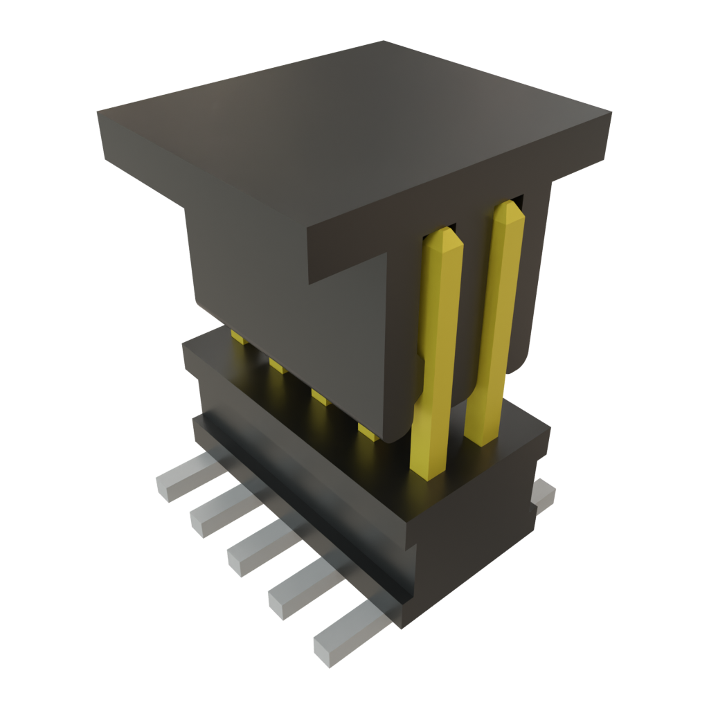 Samtec-FTSH-105-05-F-DV-P-TR Steckverbinderleisten und Leiterplattenbuchsen Conn Unshrouded Header HDR 10 POS 1.27mm Solder ST Top Entry SMD TIGER CLAW™ T/R