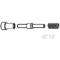 TE Connectivity-1515941-2 连接器配件 PRO BEAM SR, FERRULE KIT, 126 SM