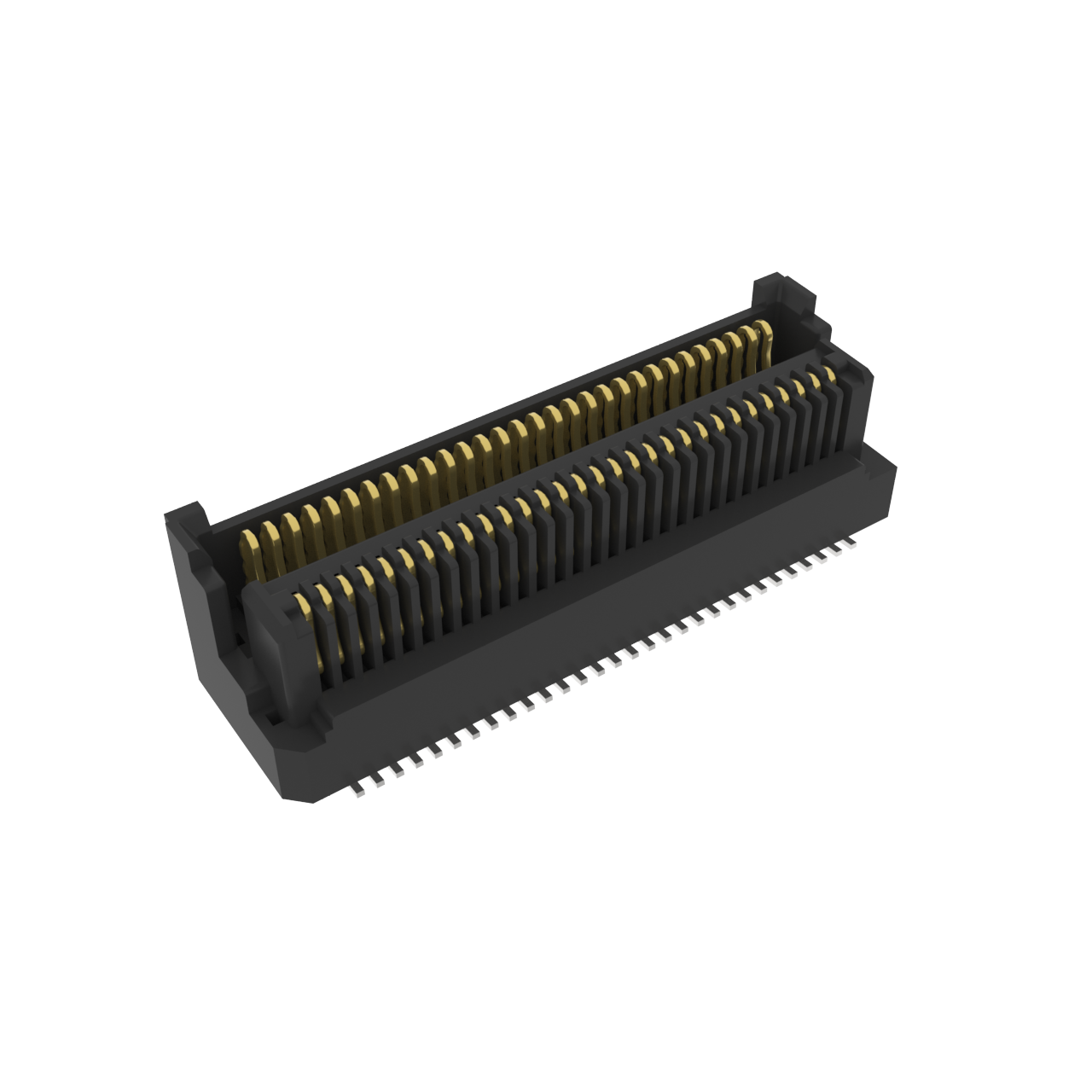 Amphenol Communications Solutions-10106814-034002LF Steckverbinderleisten und Leiterplattenbuchsen 0.5 mm Pitch Hermaphroditic Mezzanine Connector, 30 positions, Short length, Half of mated height equals 3.5 mm