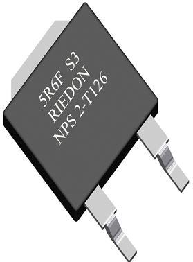 Riedon-NPS2T-100RF Montaggio del resistore su superficie singola fissa Res Thick Film 100 Ohm 1% 25W ±100ppm/°C TO-126 Gull Wing SMD T/R