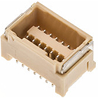 Molex-505433-1870 Connector Headers and PCB Receptacles 1.25mm Pitch Micro Lock Plus PCB Header Dual Row Vertical Surface Mount Tin Bismuth Plating Positive Lock 18 Circuits Tape and Reel Natural