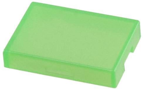 NKK Switches-AT4117F Switch Accessories Switch Access Rectangular Transparent Cap Push Button Switch