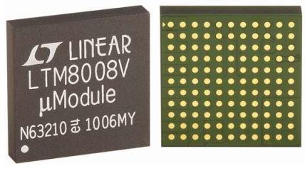 Analog Devices-LTM8008HV#PBF DC/DC-Wandler und Spannungsreglermodul Module DC-DC 6-OUT 5V/3.3V/5V/5V/5V/5V 0.5A/0.3A/0.15A/0.15A/0.15A/0.15A 121-Pin LGA Tray