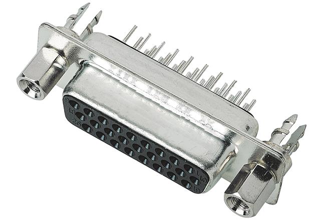 HARTING-09561515513 Steckverbinder, D-Sub Conn D-Sub SKT 15 POS 1.14mm Solder ST Thru-Hole 15 Terminal 1 Port