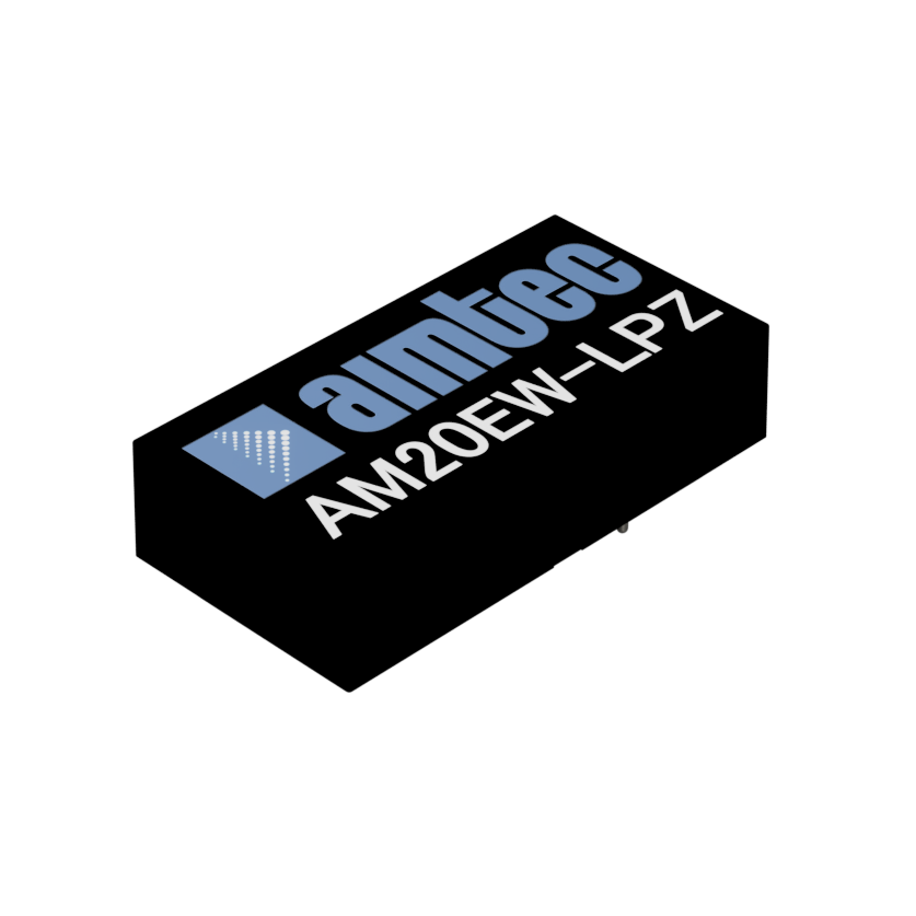 Aimtec-AM20EW-2412DLPZ DC/DC-Wandler und Spannungsreglermodul Module DC-DC 24VIN 2-OUT -12V/12V -0.834A/0.834A 20W 6-Pin