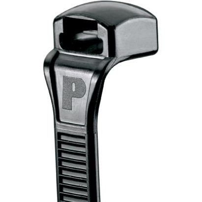 Panduit-CBR1.5M-M0 Kabelbinder Cable Ties, Cable Tie Weather Resistant Nylon 6/6 Black 38mm 80N Bulk