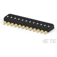 TE Connectivity-EDS12SGRSTU04Q Commutateur DIP Switch DIP OFF ON SPST 12 Recessed Slide 0.025A 24VDC Gull Wing 2000Cycles 2.54mm SMD Tube