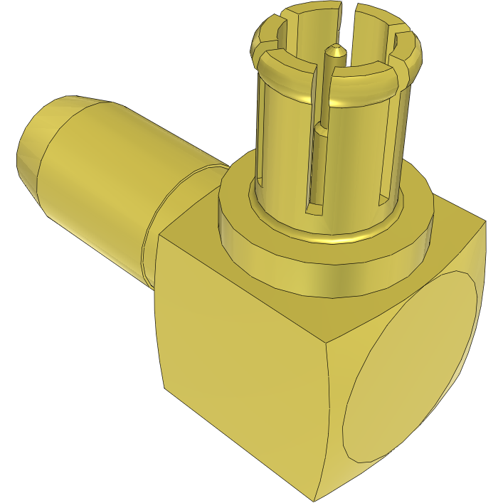 Samtec-MMCX7-P-C-HF-RA-CA3 Raccordement FR Conn MMCX 75Ohm Solder RA Cable Mount PL Gold Bulk
