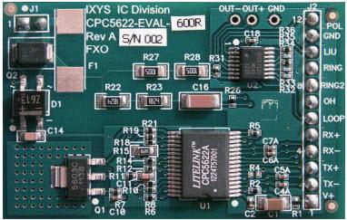 Littelfuse-CPC5622-EVAL-600R Kits et outils de développement CPC5622A Specialized Interface Evaluation Board