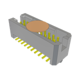 Conn Shrouded Header (4 Sides) HDR 20 POS 1.27mm Solder ST Top Entry SMD TIGER EYE™ T/R