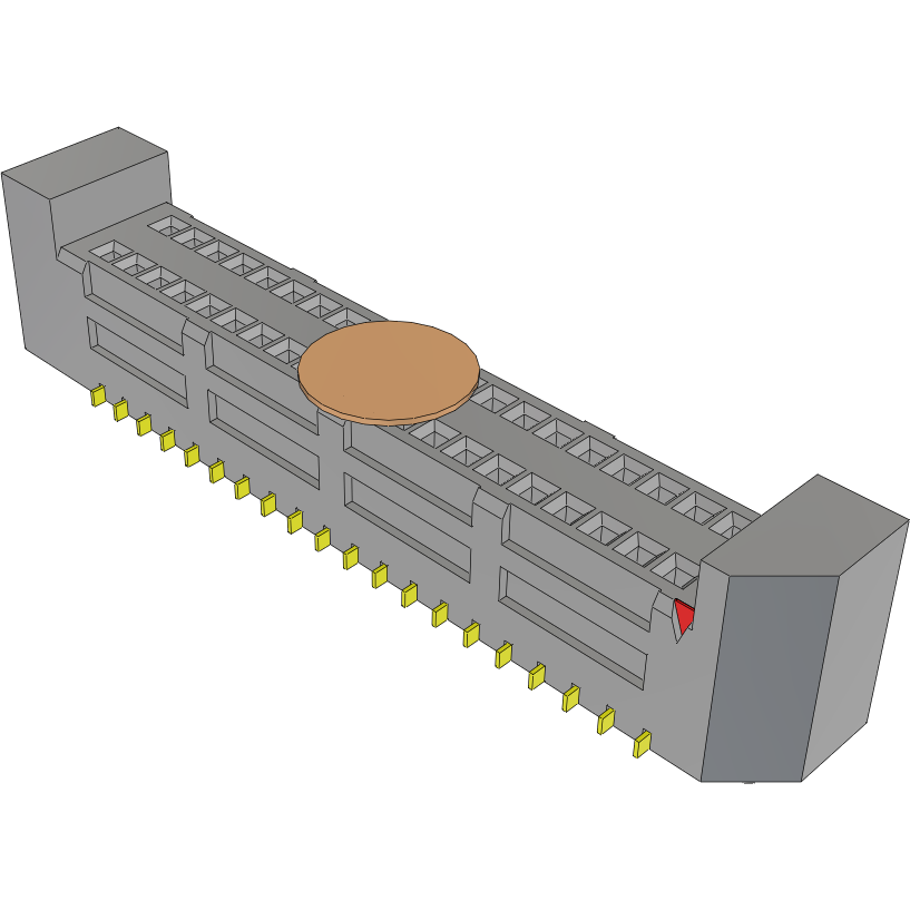 Samtec-SEM-120-02-03.0-H-D-A-K-TR Steckverbinderleisten und Leiterplattenbuchsen Conn Micro Socket Strip SKT 40 POS 0.8mm Solder ST Top Entry SMD T/R