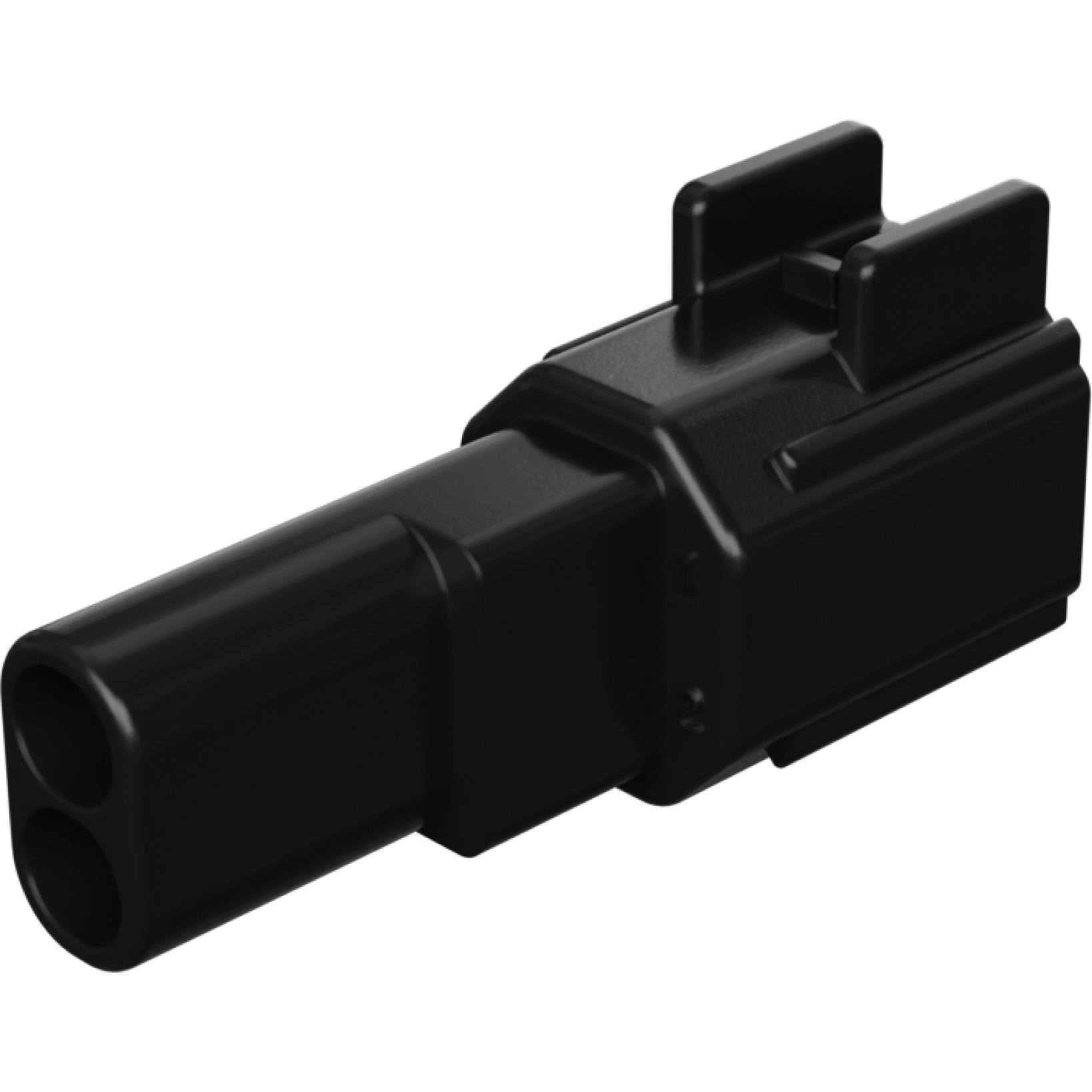 Molex-34675-0001 分立接线罩连接器 Conn Housing PL 2 POS 5mm Crimp ST Cable Mount Black MX 150™ Bag