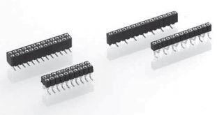 PRECI-DIP SA-833-87-006-30-001191 Cabezales del conector y receptáculos PCB Conn Socket Strip SKT 6 POS 2mm Solder ST Top Entry SMD
