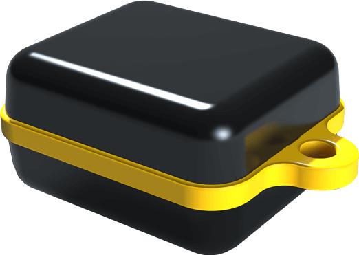 Serpac Electronic Enclosures-CXL28ABKAYL Boîtes, boîtiers et supports Black Polycarbonate Waterproof Pendant Enclosure with Yellow Seal <h4><strong>CALIFORNIA PROPOSITION</strong> ⚠️<strong>65 WARNING</strong>⚠️</h4>