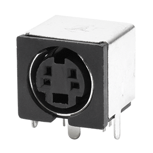 Same Sky (formerly CUI Devices)-MD-40SM Steckverbinder, rund Conn Circular DIN SKT 4 POS Solder RA Thru-Hole 4 Terminal 1 Port