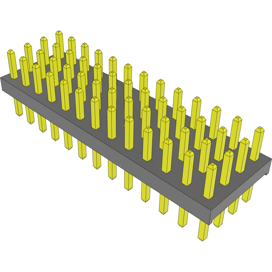 Samtec-MTMM-113-03-G-Q-120 Steckverbinderleisten und Leiterplattenbuchsen Conn Unshrouded Header HDR 52 POS 2mm Solder ST Thru-Hole Bulk