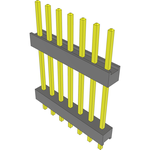 Conn Board Stacker HDR 7 POS 2.54mm Solder ST Top Entry Thru-Hole Bulk