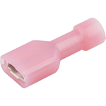 Quick Disconnect Terminal 18-22AWG Brass Red F 19.81mm Electro Tin InsulKrimp™ T/R