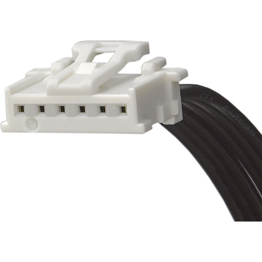 Molex-151360605 其他电缆组件 Cable Assembly UL 1061 0.45m 22AWG Wire to Board to Wire to Board 6 to 6 POS F-F Crimp-Crimp MicroClasp Bag