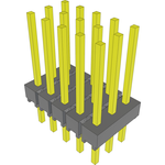 Conn Unshrouded Header HDR 15 POS 2.54mm Solder ST Top Entry Thru-Hole Bulk