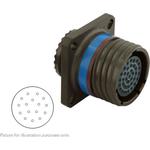 Conn Circular SKT 16 POS Crimp ST Flange Mount 16 Terminal 1 Port