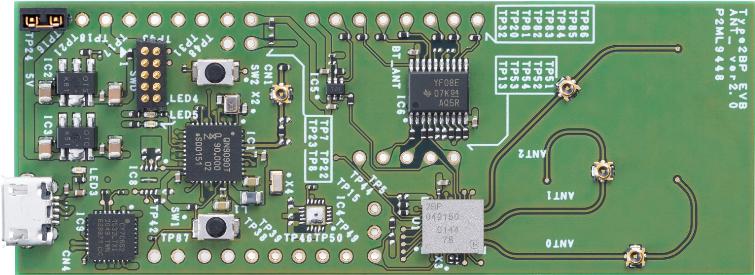 Murata Manufacturing-LBUA0VG2BP-EVK-P RF/Drahtlos-Entwicklungsplatinen und Kits LBUA0VG2BP RF Module Evaluation Kit