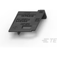 TE Connectivity-1379218-1 Steckverbinderzubehör Connector Accessories Cover Straight Black Box