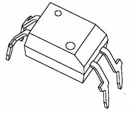 Toshiba-TLP4227G(F) 固态继电器 Solid State Relay 25mA 1.3V DC-IN AC/DC-OUT 4-Pin PDIP Magazine