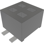 Conn Socket Strip SKT 4 POS 1.27mm Solder ST Bottom Entry SMD TIGER CLAW™ Bag