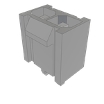 Conn Wire to Board HDR 2Power POS 4.19mm Solder ST Top Entry Thru-Hole Power Mate® Tube