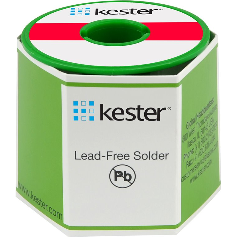 Kester-24-7068-6401 Solders Wire Water Soluble Spool Sn96.5Ag3Cu0.5 217°C